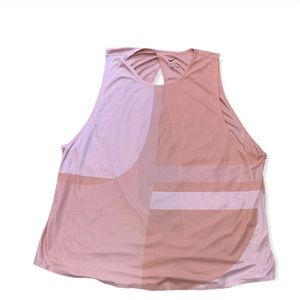XL Nike top pink